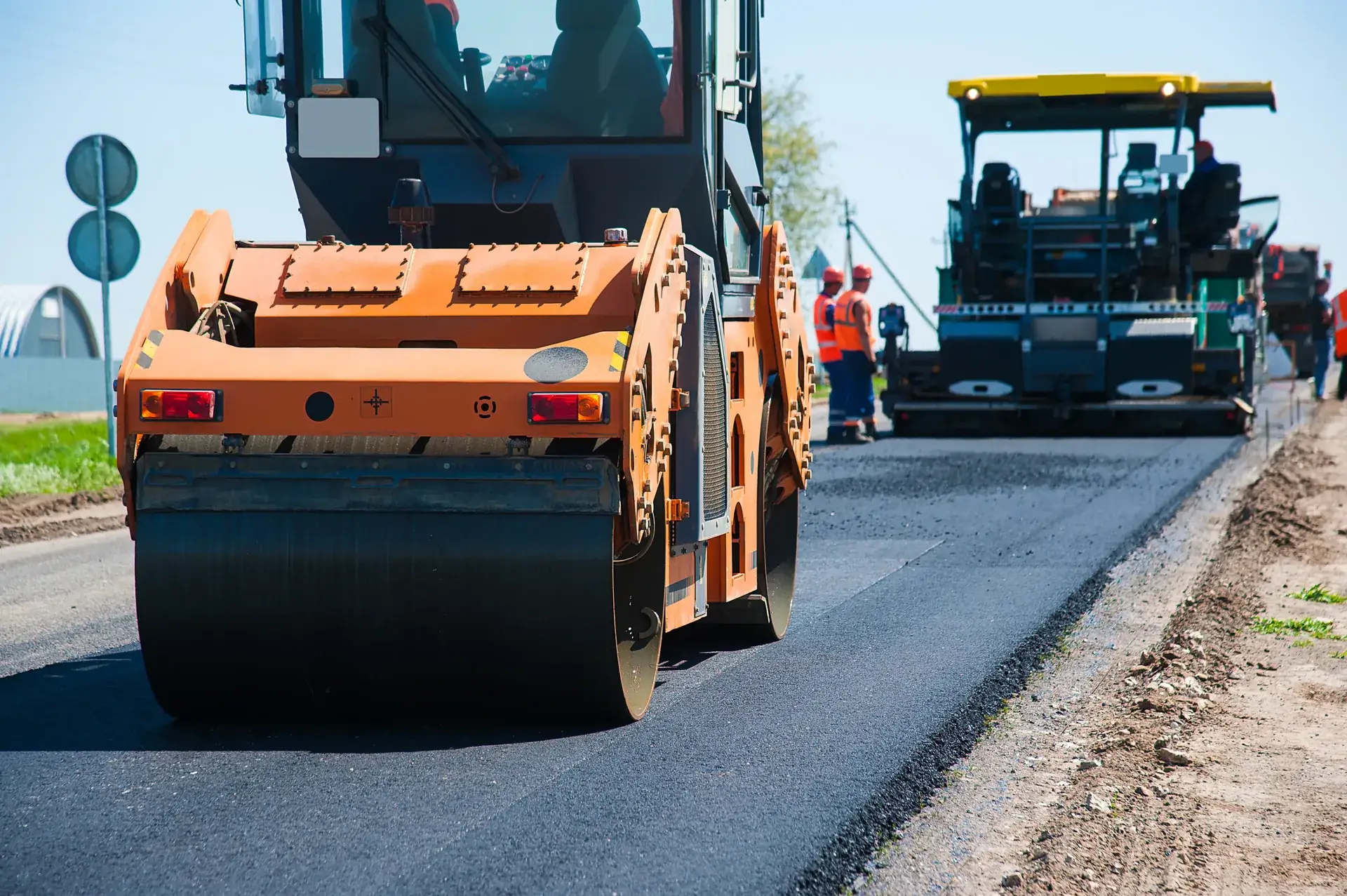 Road construction industry
